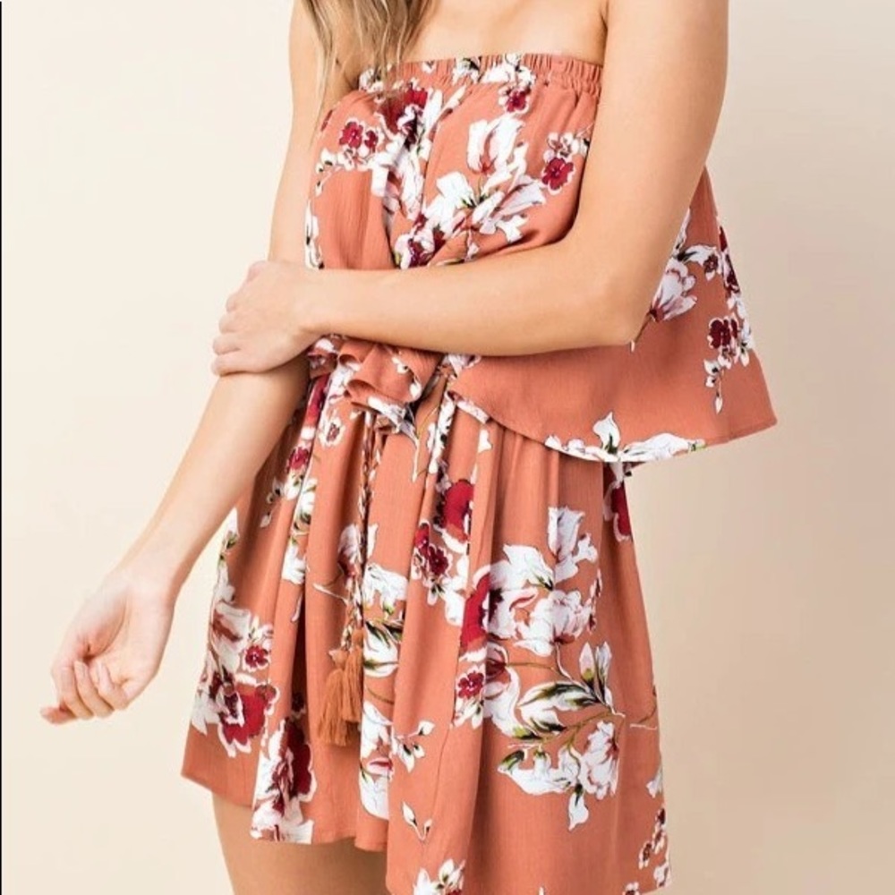 Papaya Braided Belt Tube Dress - New with Tags!